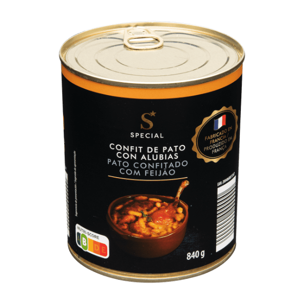 SPECIAL® - Confit de pato con alubias