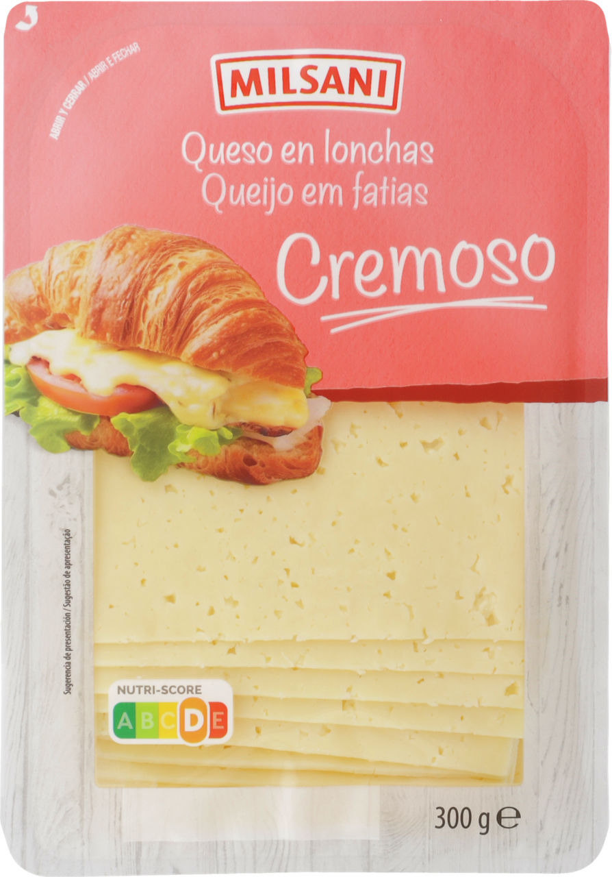 MILSANI® - Lonchas de queso cremoso