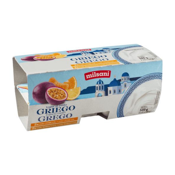 MILSANI® - Yogur al estilo griego con cítricos / maracuyá