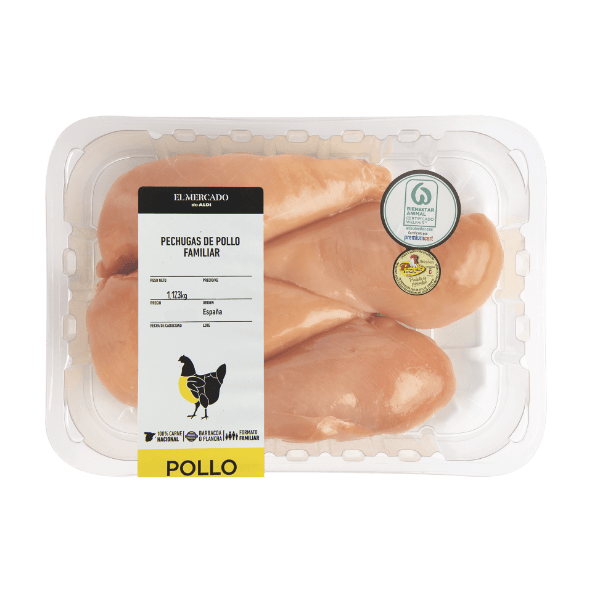 EL MERCADO® - Pechuga de pollo formato familiar