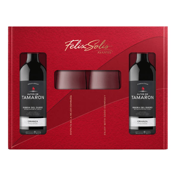 ALTOS DE TAMARÓN® - Pack de 2 vinos crianza DOP Ribera del Duero