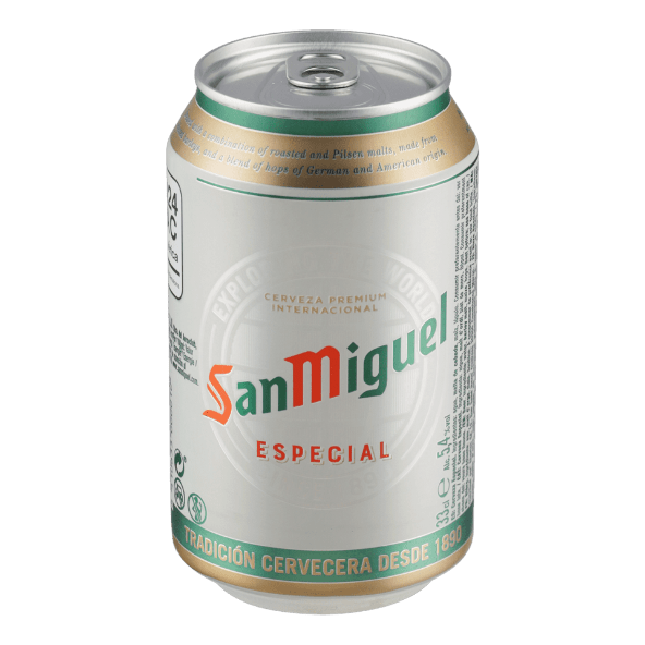 SAN MIGUEL® - Cerveza lager especial