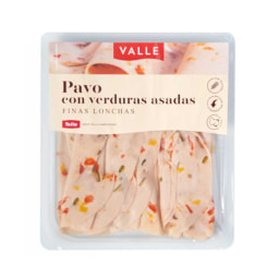 Valle® Pavo con verduras asadas lonchas finas