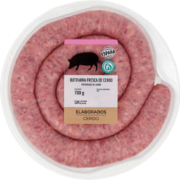 Butifarra de cerdo en rosca