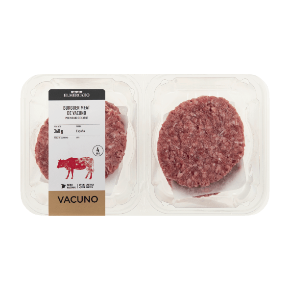 EL MERCADO® - Burguer meat de vacuno