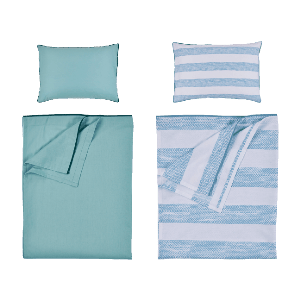 NOVITESSE® - Sábana encimera y funda de almohada