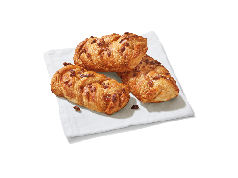Trenza con nueces pecanas