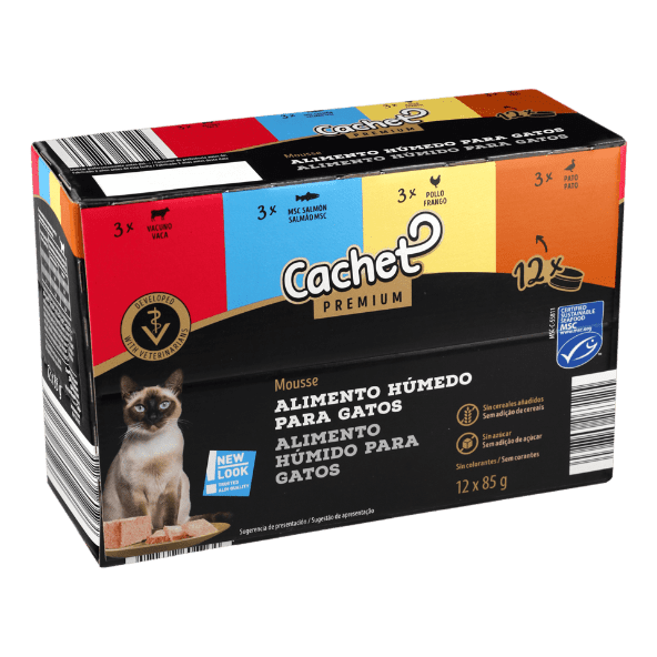 CACHET® - Mousse para gatos