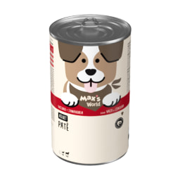 Lata de paté para perro