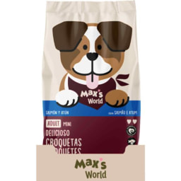 MAX & MILA'S WORLD - Croquetas de salmón y verduras para perro
