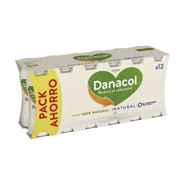 DANONE-DANACOL® - Bebida de leche fermentada 0% natural