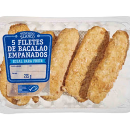 Filetes de bacalao empanados MSC