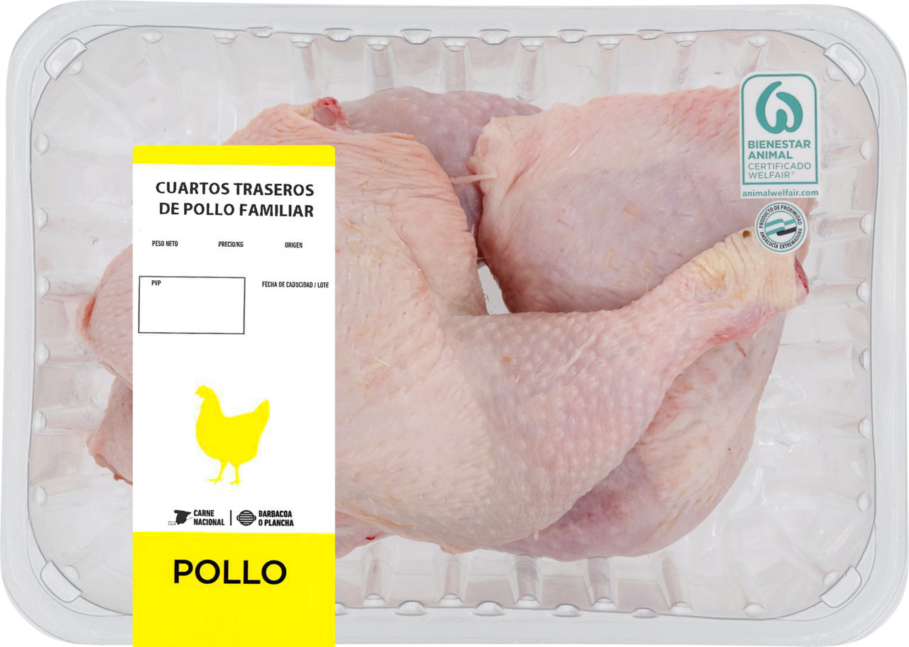 Cuartos traseros de pollo