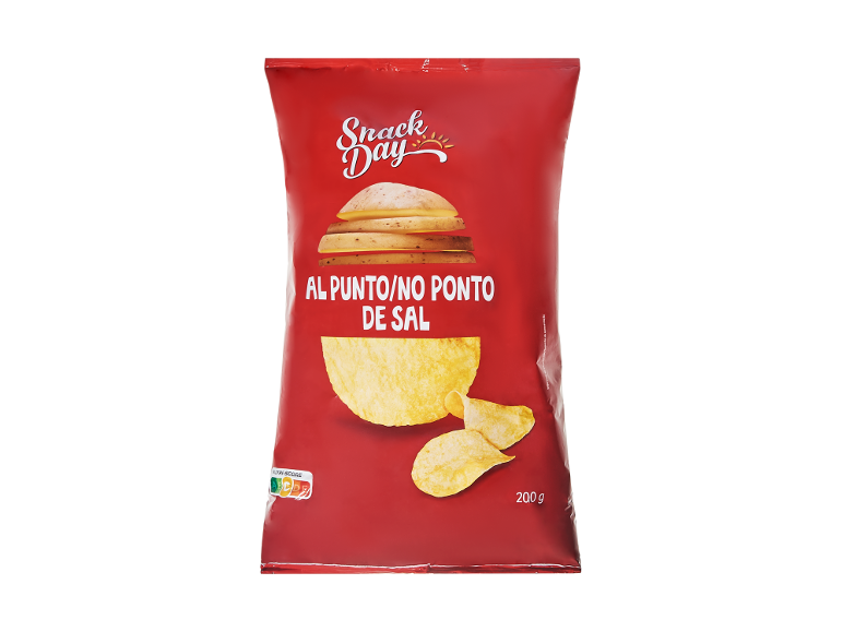 Chips al punto de sal