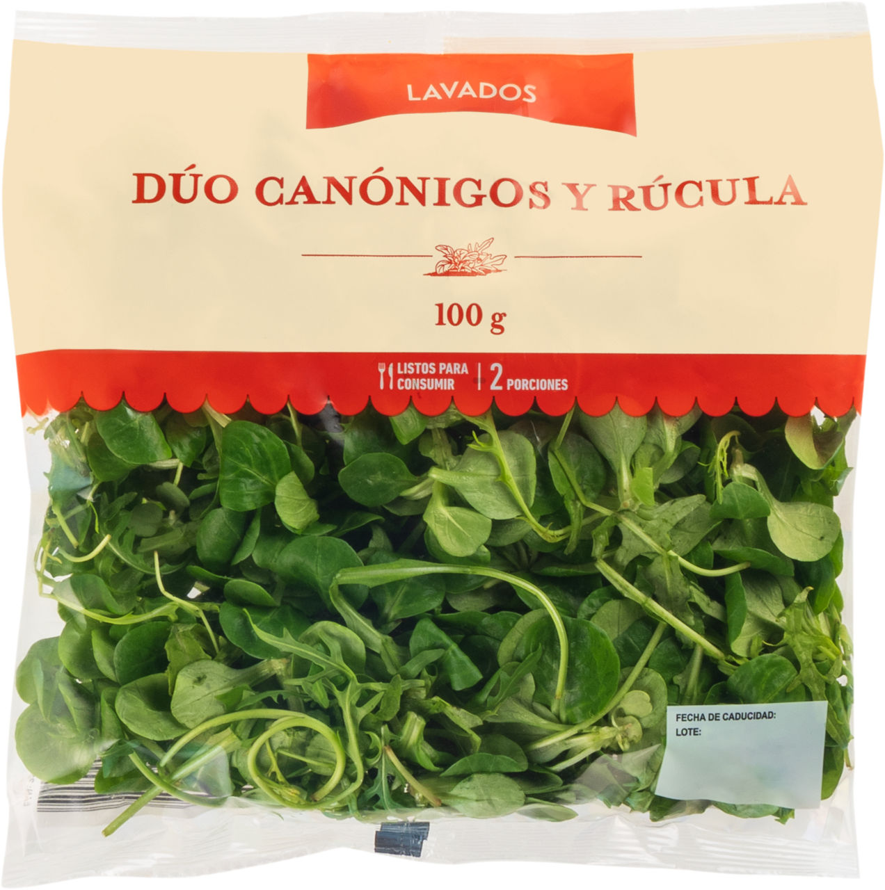 Dúo canónigo y rúcula