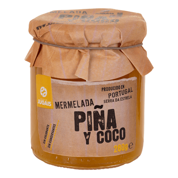 Mermelada de piña y coco