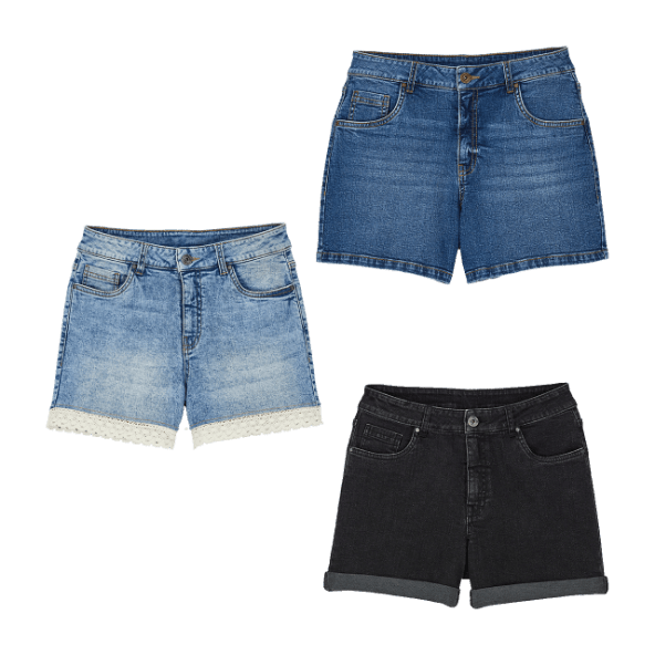 UP2FASHION® - Pantalón corto vaquero