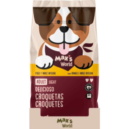 MAX & MILA'S WORLD - Croquetas Gourmet light para perro