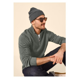 Jersey de cuello alto para hombre