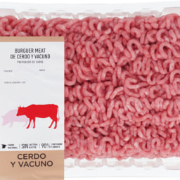 Burguer meat picada de vacuno y cerdo
