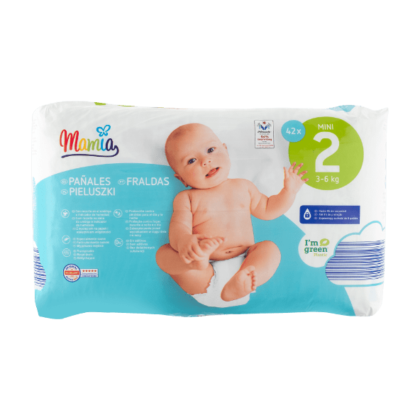 MAMIA® - Pañales talla 2