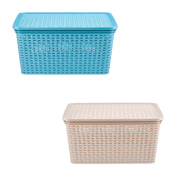 HOME CREATION® - Cajas de  almacenaje con tapa