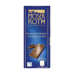 MOSER ROTH® - Tabletas de chocolate extrafino con leche