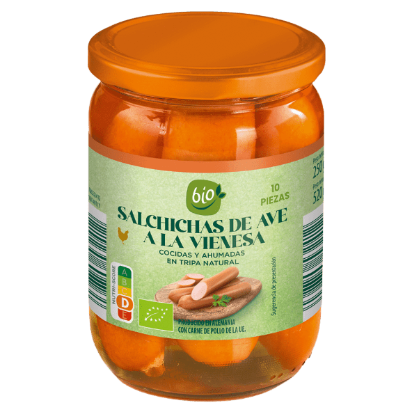 BIO® - Salchicas de Viena de ave ecológicas