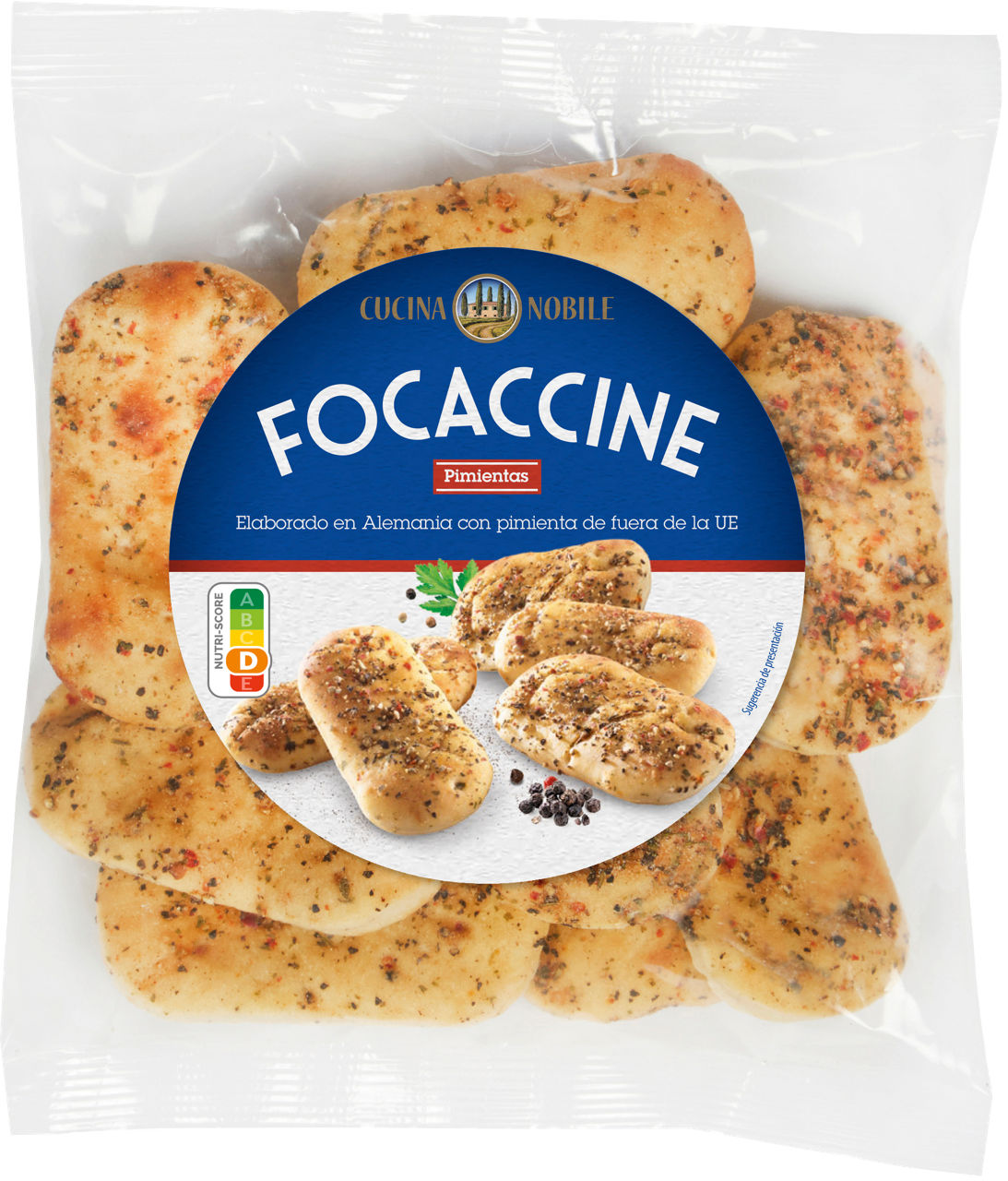 CUCINA NOBILE® - Focaccines con pimienta