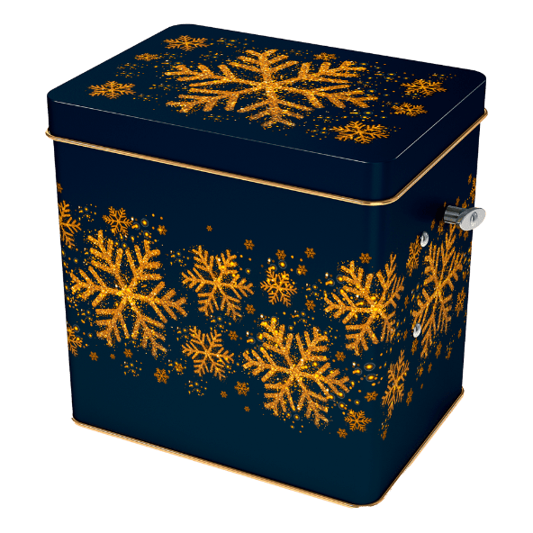 Galletas en caja de música Invierno