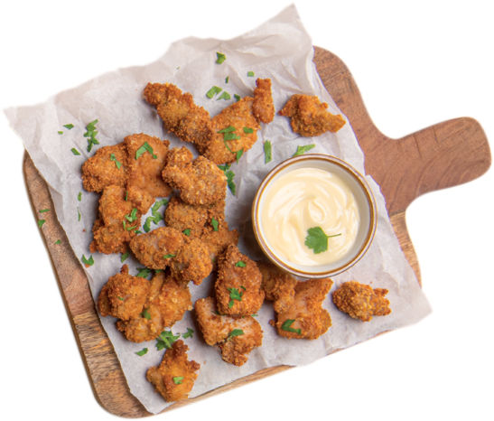 Chispas de pollo