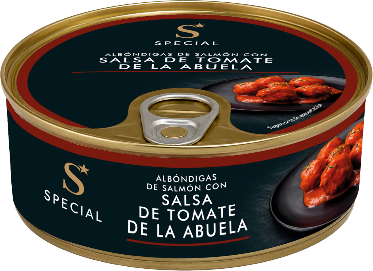 SPECIAL® - Albóndigas de salmón con salsa de tomate