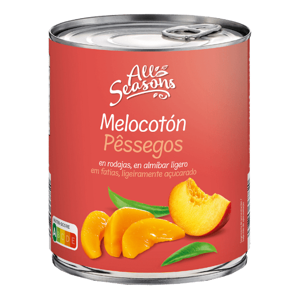 ALL SEASONS® - Melocotón en rodajas