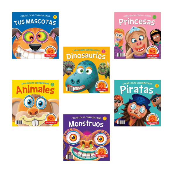 Libro caras locas