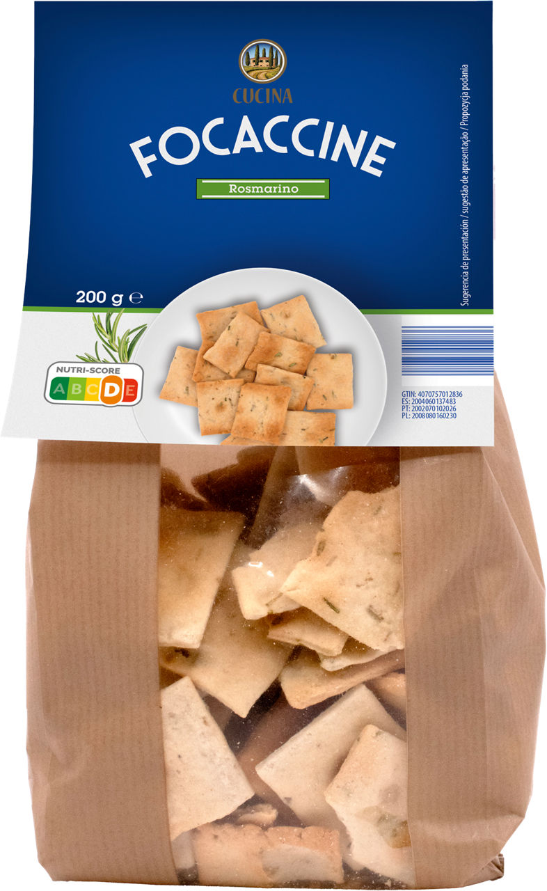CUCINA® - Galletas saladas sabor romero