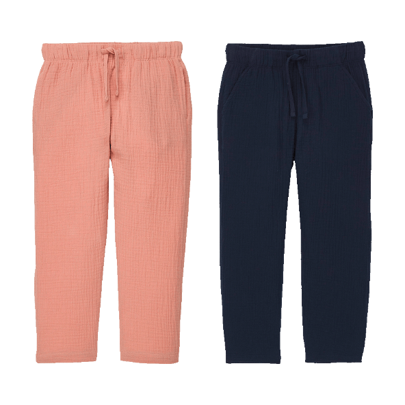 LILY & DAN® - Pantalón de muselina infantil