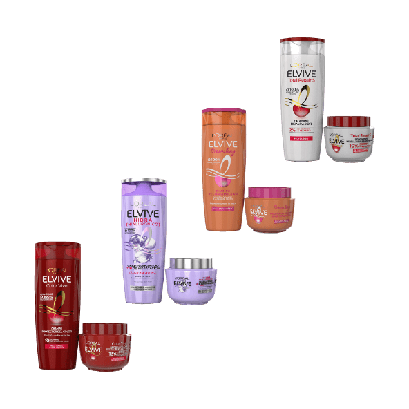 ELVIVE® - Champú + mascarilla Elvive