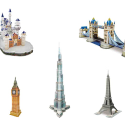 Puzzle 3D edificios famosos