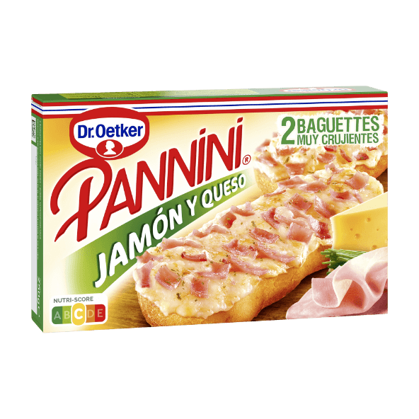DR. OETKER® - Pannini de jamón y queso