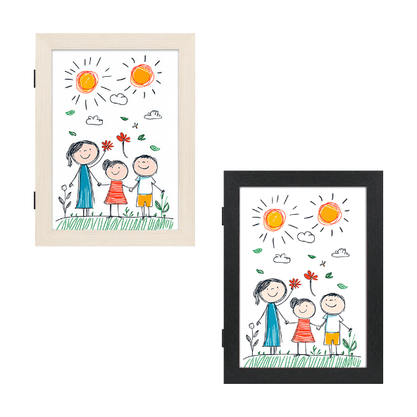 HOME CREATION® - Marco de fotos con almacenamiento