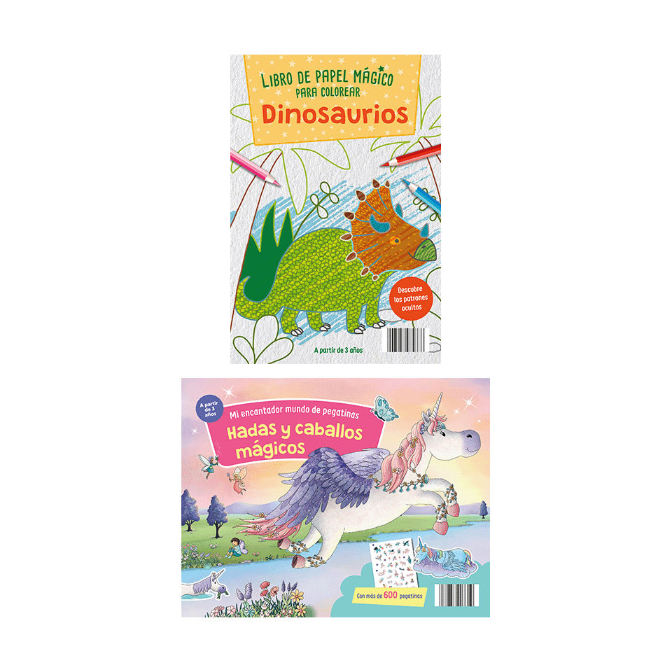 Libros para pintar / con pegatinas
