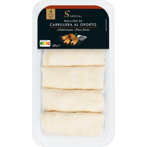 SPECIAL® - Rollitos de carrillera al oporto