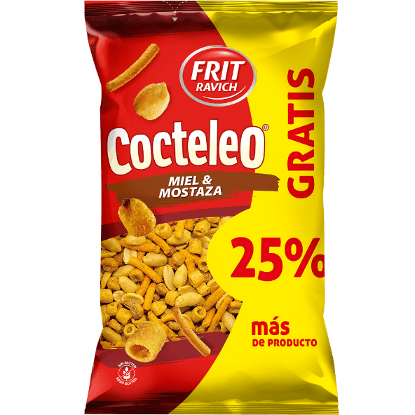 FRIT RAVICH® - Snack cocteleo sabor miel y mostaza XXL