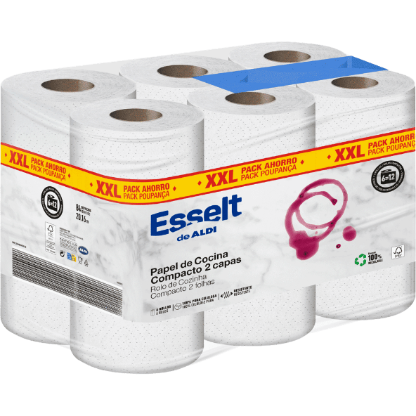 ESSELT® - Papel de cocina compacto