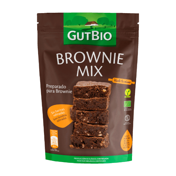 GUTBIO® Preparado para brownie ecológico sin gluten