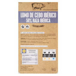 - - Lomo de cebo ibérico 50%