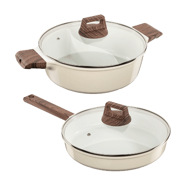 CROFTON® - Cacerola  Ø 26 cm / Cacerola Ø 28 cm / Sartén  Ø 28 cm / Cazuela Ø 28 cm