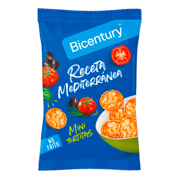 BICENTURY® - Minitortitas sabor receta mediterránea