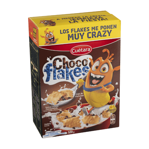 CUÉTARA® - Galletas Chocoflakes
