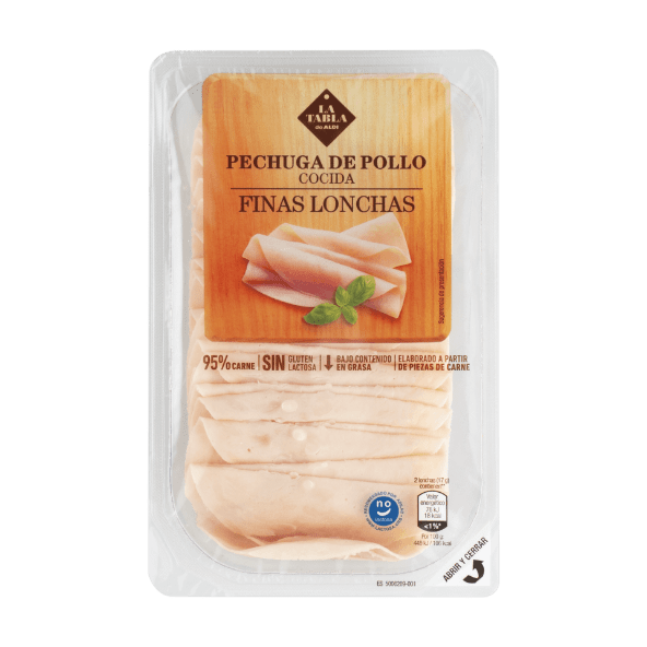 LA TABLA® - Pechuga de pollo cocida